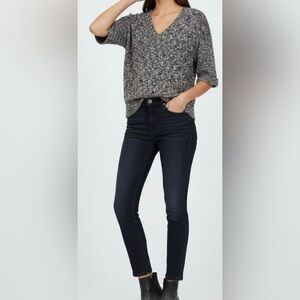 GRAY Lafayette 148 New York Crewneck Sweater